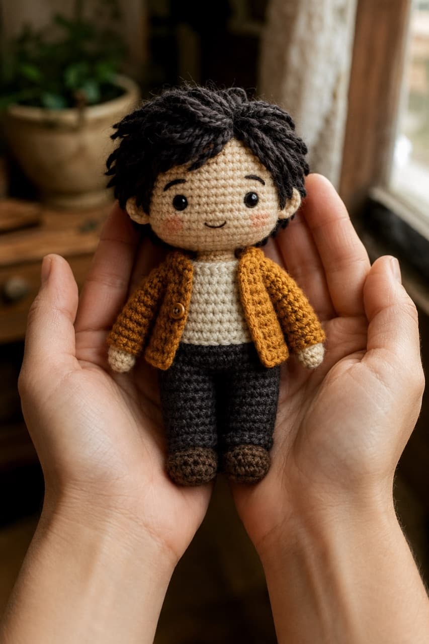 Boneka Rajut Tangan — contoh hasil prompt