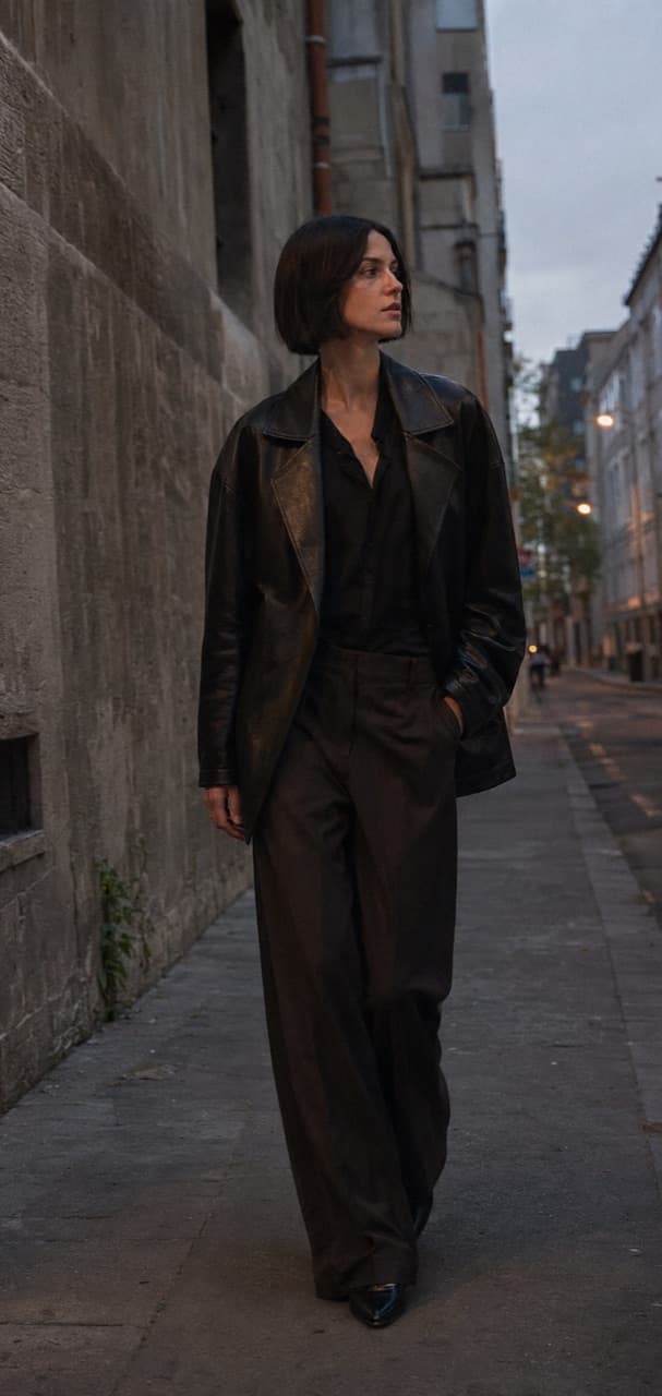 Street Fashion Malam — contoh hasil prompt